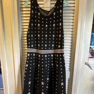 Torrid Sparkle Star Sweater Dress